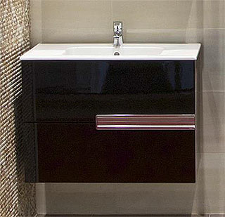 тумба под умывальник roca victoria nord black edition zru9000097