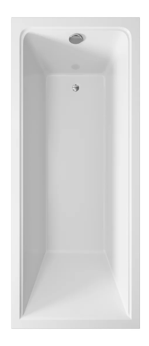ванна акриловая vincea vbt-2g170 170x70 белая глянцевая