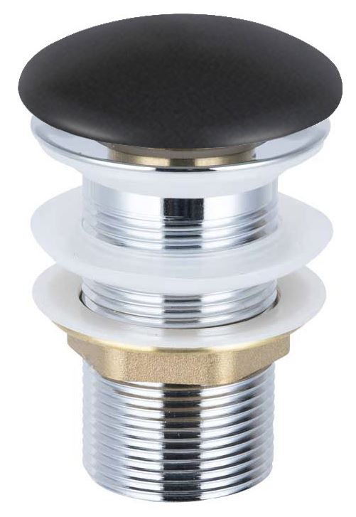 донный клапан vincea dbs0-216mb черный матовый