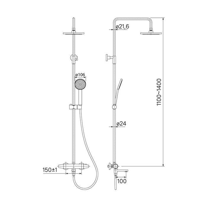 Душевой уголок Gutewetter Practic Rectan GK-403 130x90 (матовый хром/стекло матовое) фото 3 душевой уголок gutewetter practic rectan gk-403 130x90 (матовый хром/стекло матовое) фото 3