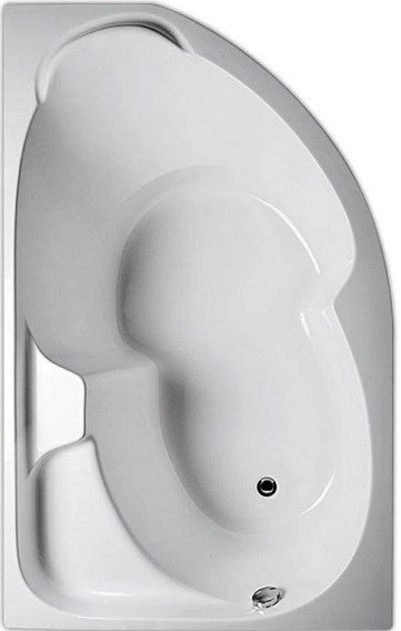 ванна акриловая 1 marka diana 160х100 l (с каркасом и экраном)