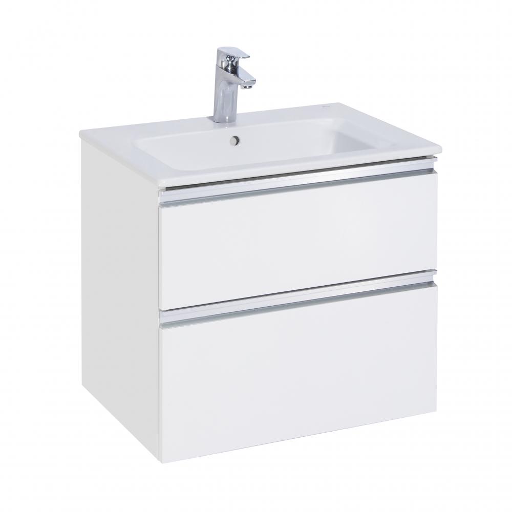тумба под умывальник roca the gap new 80см 857399806 белый