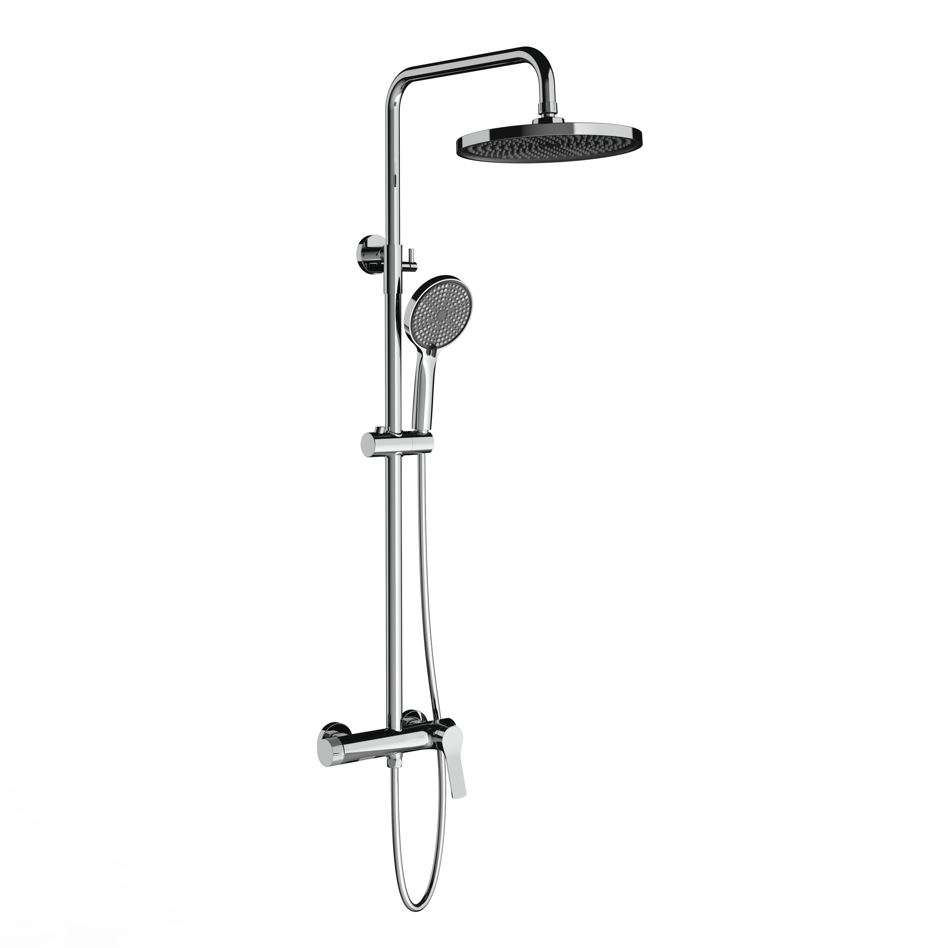 душевая стойка vincea arco vsfs-4ar1ch хром