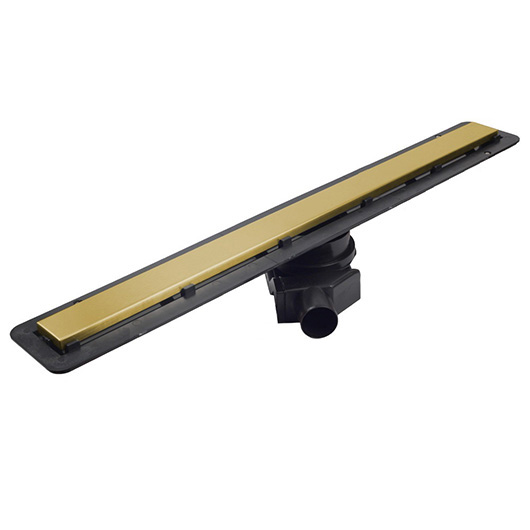 душевой лоток pestan confluo frameless line gold 750 золото / под плитку