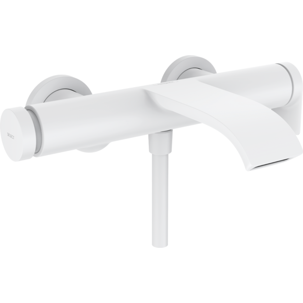 смеситель для ванны hansgrohe vivenis 75420700 белый матовый