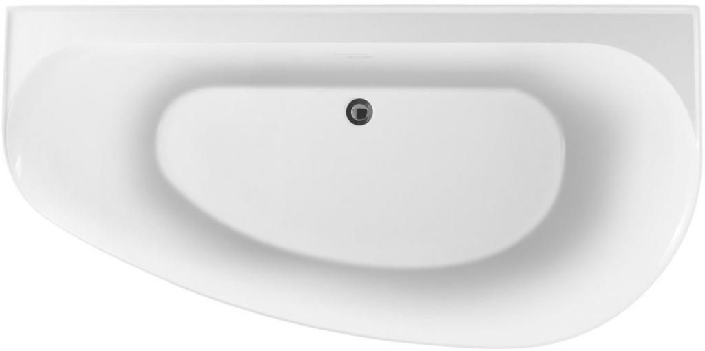 ванна акриловая allen brau priority 5 2.31005.21a 160x78 левая, белый матовый