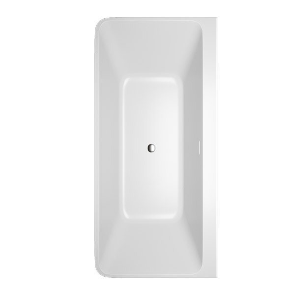ванна акриловая ravak freedom d xc00d00041 170x80 белый