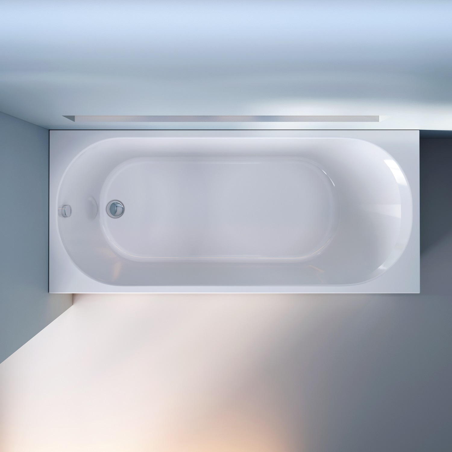 ванна акриловая am.pm x-joy w94a-170-075w-a 170x75 белый