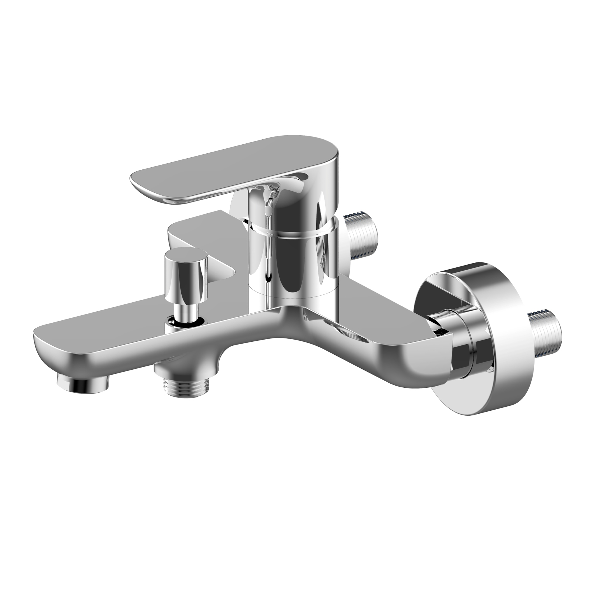 смеситель для ванны villeroy&boch o.novo tvt10400100061