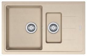 кухонная мойка franke bfg 651-78 78x50 бежевый