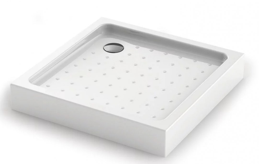 душевой поддон veconi tezeo acrylic tz52-90-c5 90x90 белый