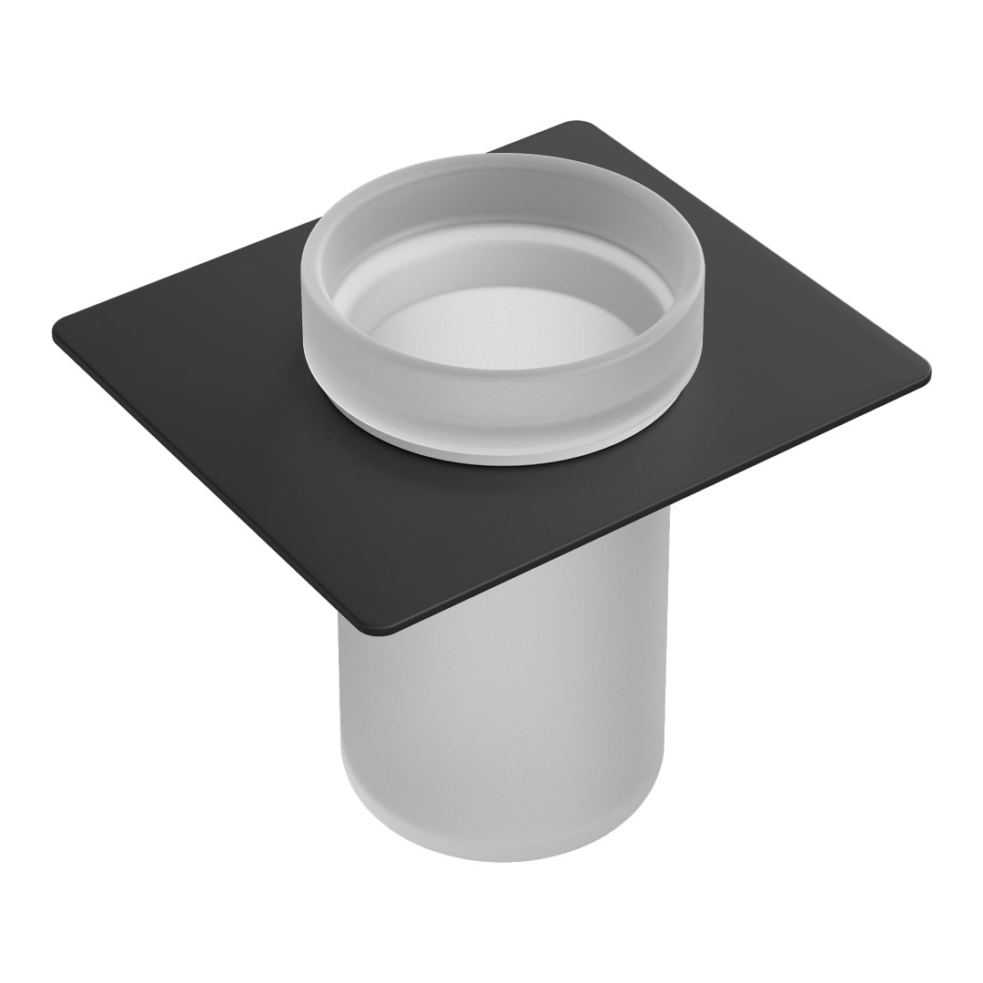 стакан для зубных щеток boheme space black 10966-b-tum черный