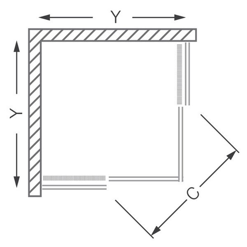 Душевой уголок Gutewetter Slide Square GK-863A 120x95 (хром) фото 4 душевой уголок gutewetter slide square gk-863a 120x95 (хром) фото 4