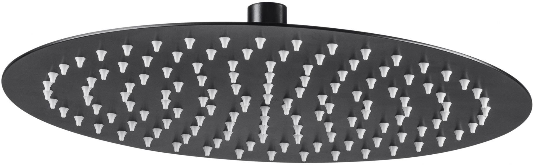 верхний душ deante cascada nero flox nac_203k круглый черный