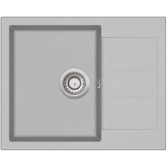 кухонная мойка aquasanita tesa sqt 102 220 aw 62x50 argent