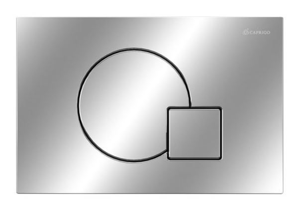 клавиша смыва caprigo shape abs sa005-crm хром