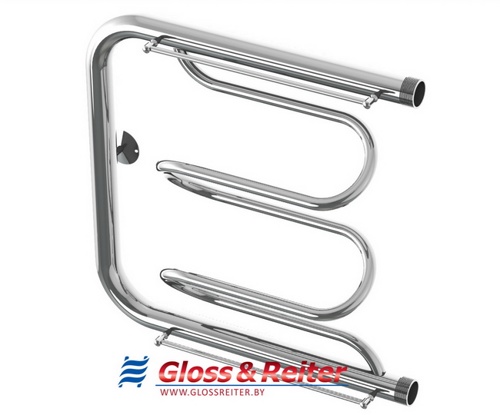 Полотенцесушитель водяной Gloss&Reiter Twist ПМ.3.50х70 (1.1/4").1 фото 2 полотенцесушитель водяной gloss&reiter twist пм.3.50х70 (1.1/4").1 фото 2