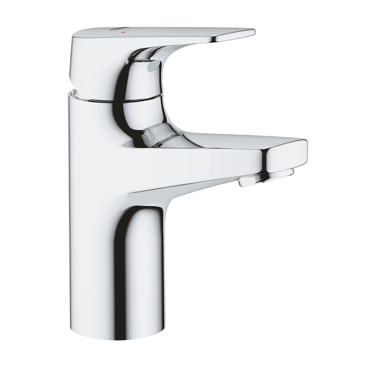 смеситель для умывальника grohe bauflow 23752000 хром
