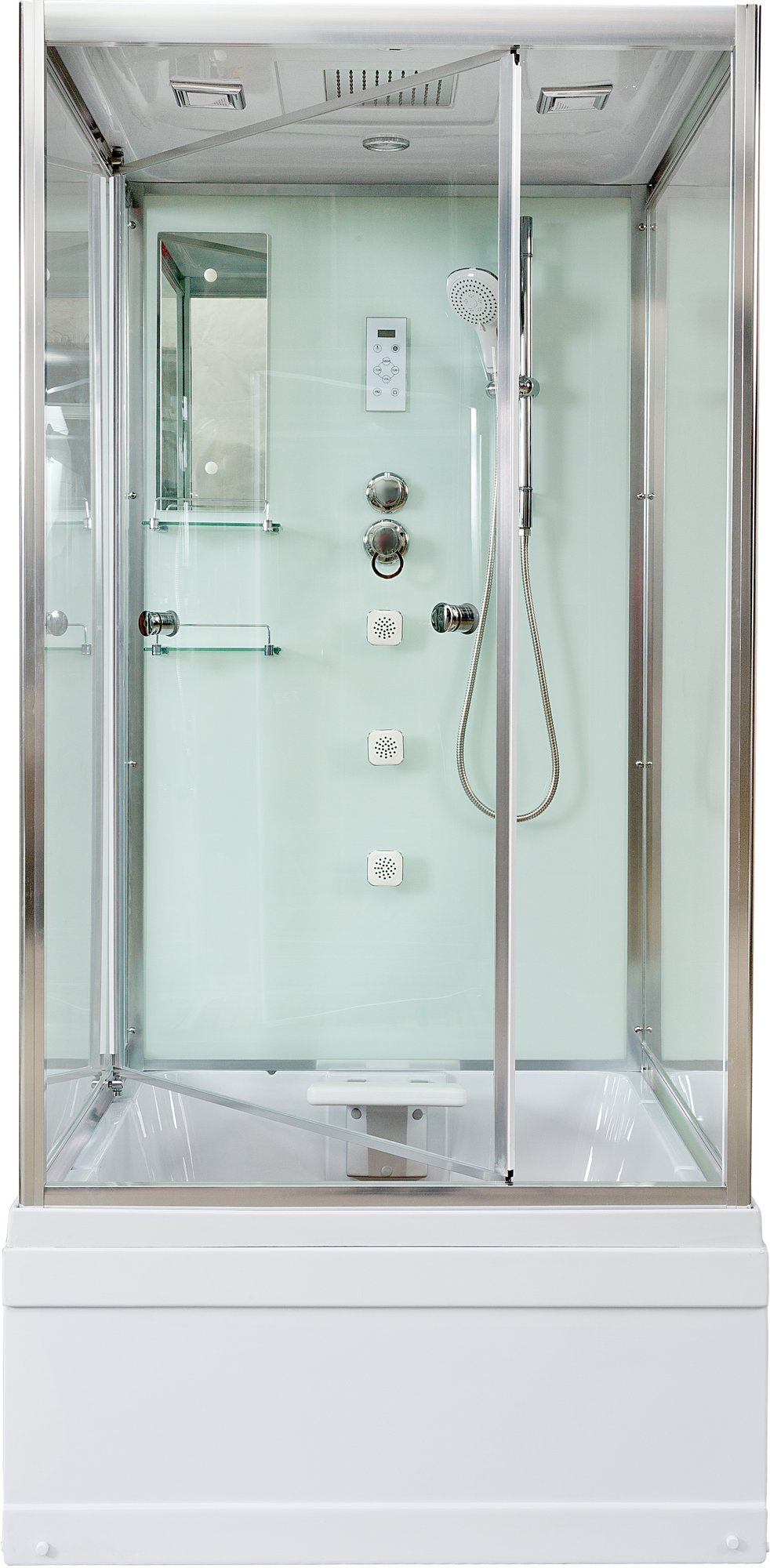 Душевой уголок Gutewetter Slide Rectan GK-863A 145x110 (хром) фото 2 душевой уголок gutewetter slide rectan gk-863a 145x110 (хром) фото 2