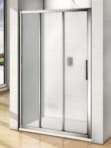 душевая дверь gooddoor orion wtw-140-g-ch 140x185