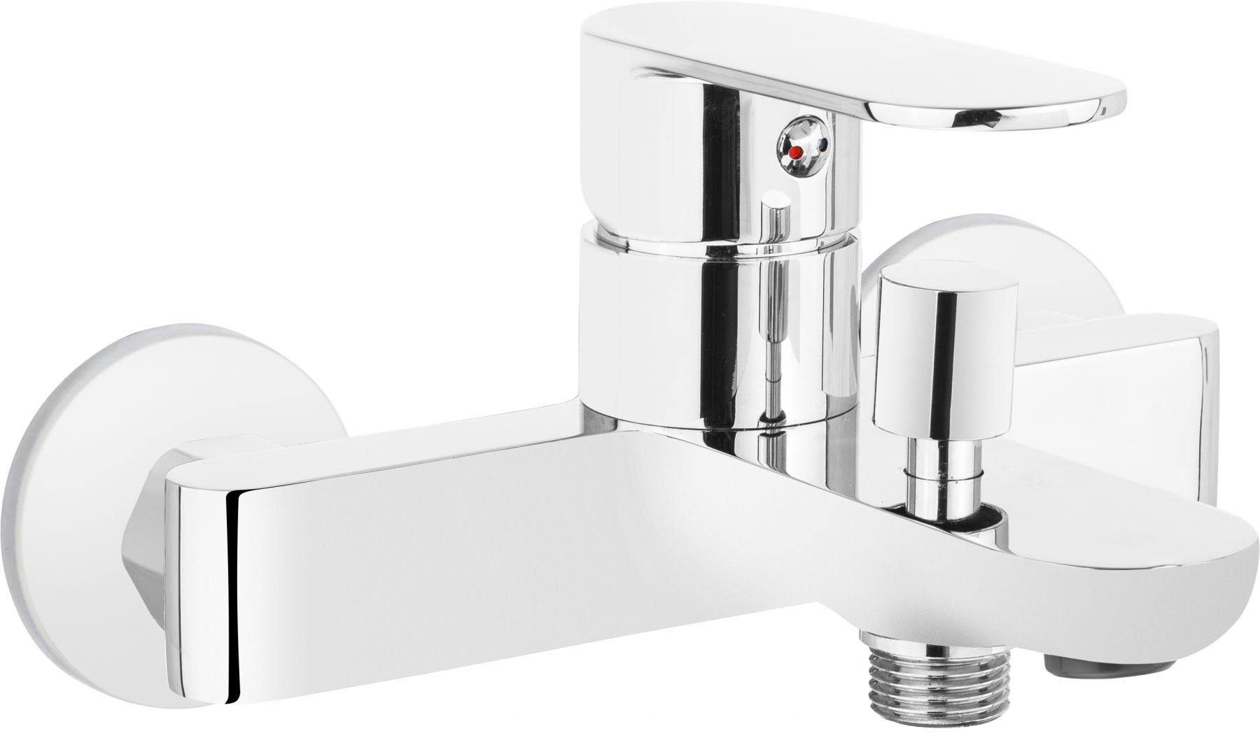 смеситель для ванны deante alpinia bga_010m хром