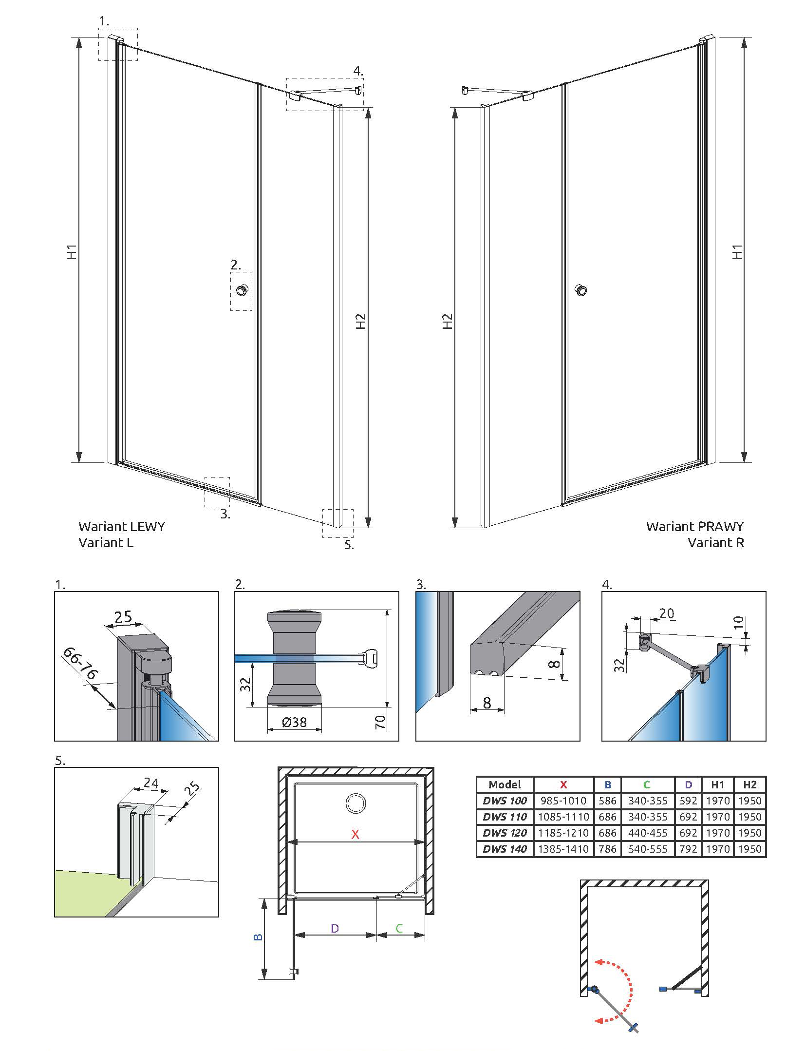 Душевой уголок Gutewetter Slide Rectan GK-863A 155x90 (бронза) фото 12 душевой уголок gutewetter slide rectan gk-863a 155x90 (бронза) фото 12