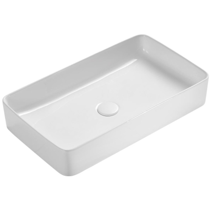 умывальник накладной santiline sl-1073 65x33,5 белый