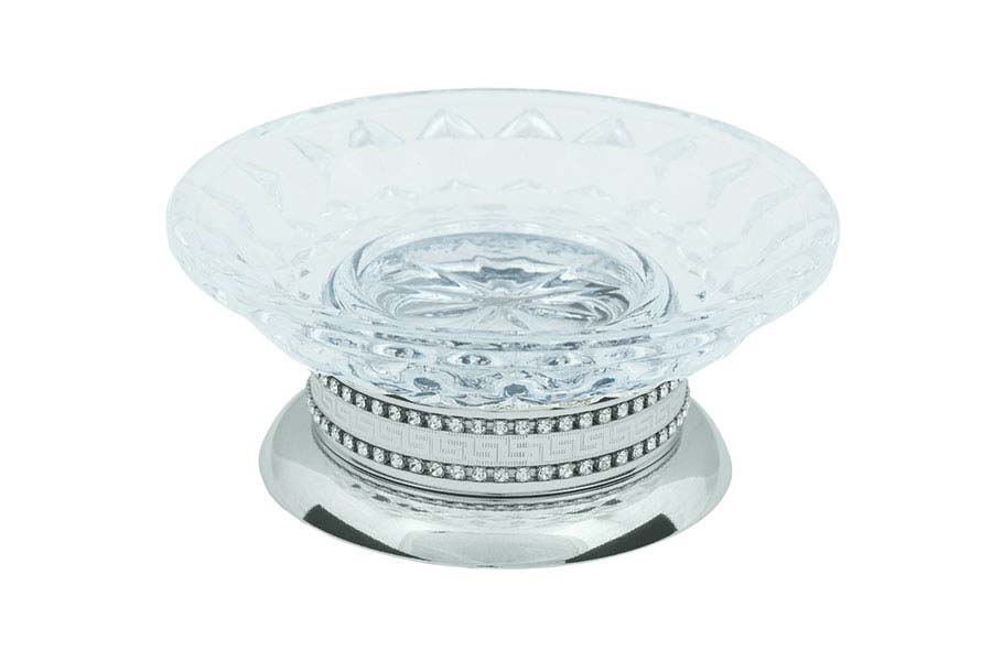 мыльница boheme brillante 10440 хром