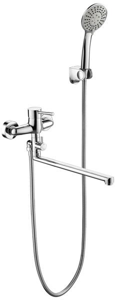 Смеситель для душа Bravat SLIM F9332366CP-01-RUS фото 2 смеситель для душа bravat slim f9332366cp-01-rus фото 2