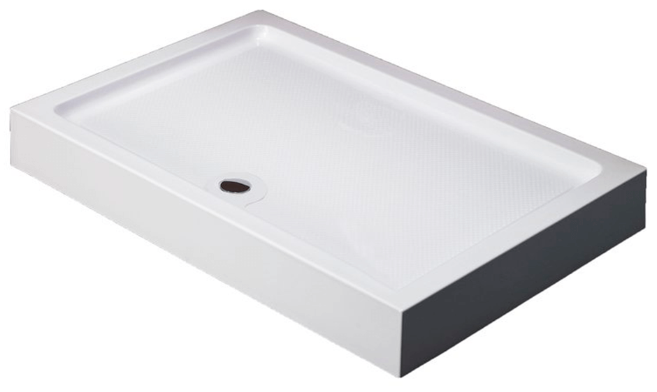 душевой поддон black&white stellar wind rs-0912h 120x90 белый