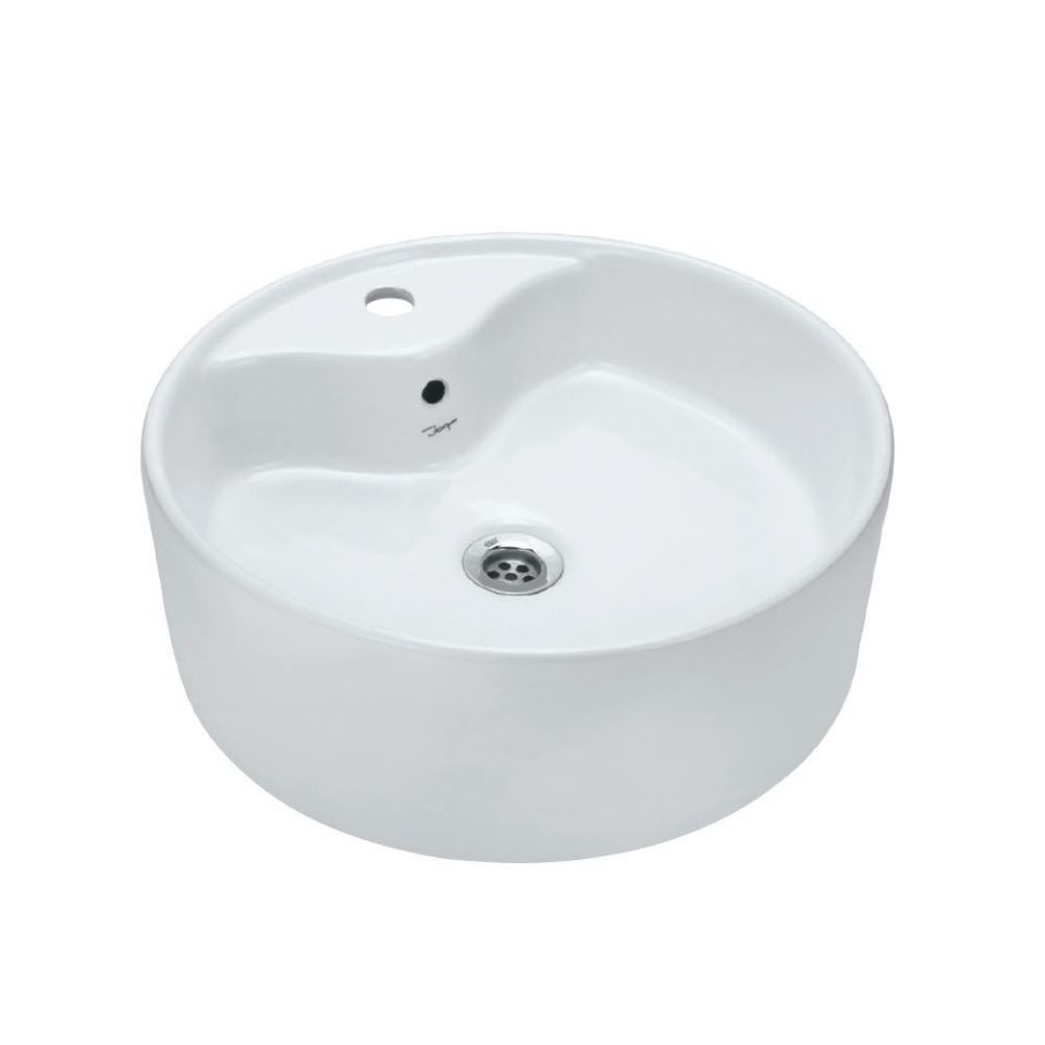 умывальник jaquar jds-wht-25935 46x46 белый