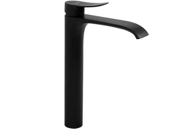 смеситель для умывальника rea dart black matt rea-b0670 черный матовый