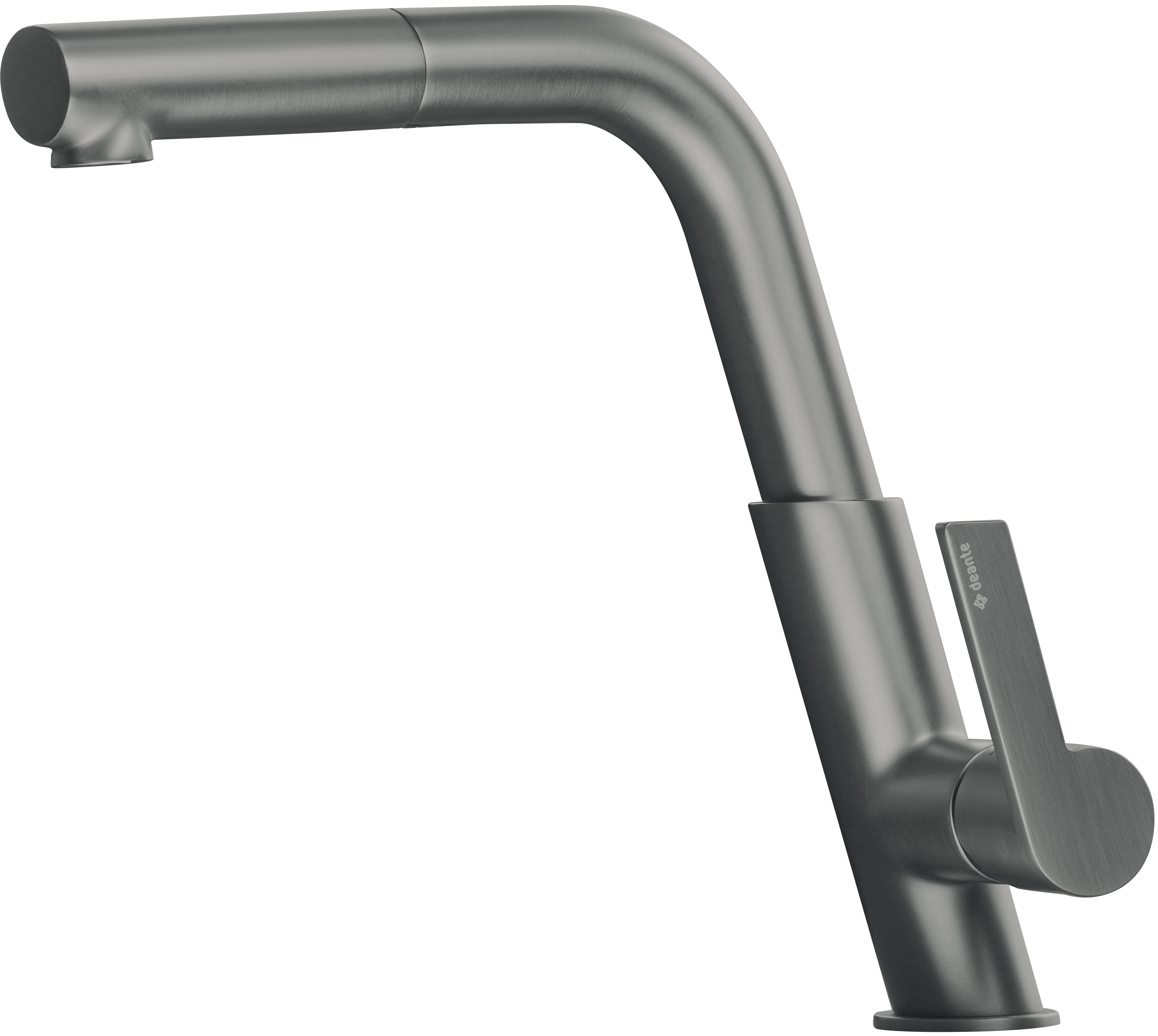 смеситель для кухни deante silia titanium bqs_d73m титан