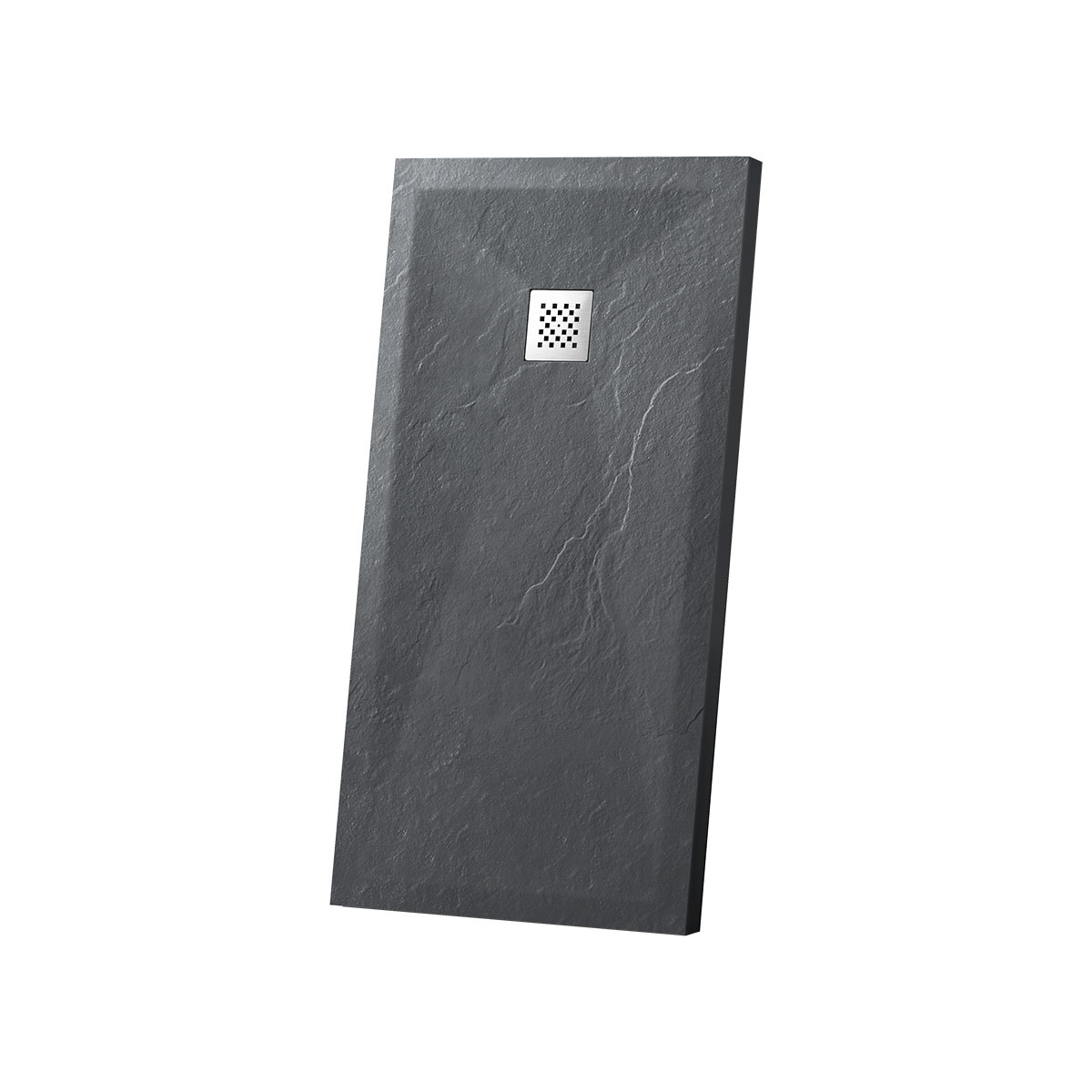душевой поддон vincea vst-4srl1012g 120x100 серый