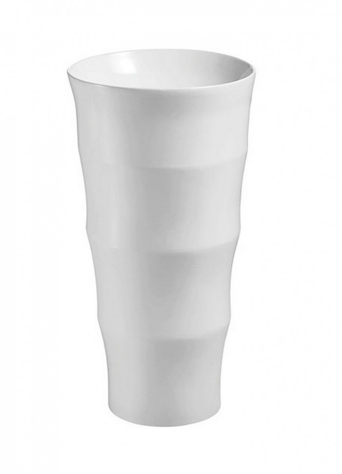 умывальник напольный ceramalux g309 42x42 белый глянец