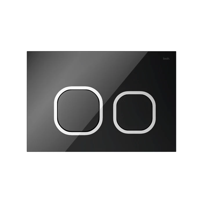клавиша смыва iddis uniglass ung01bci77 черная