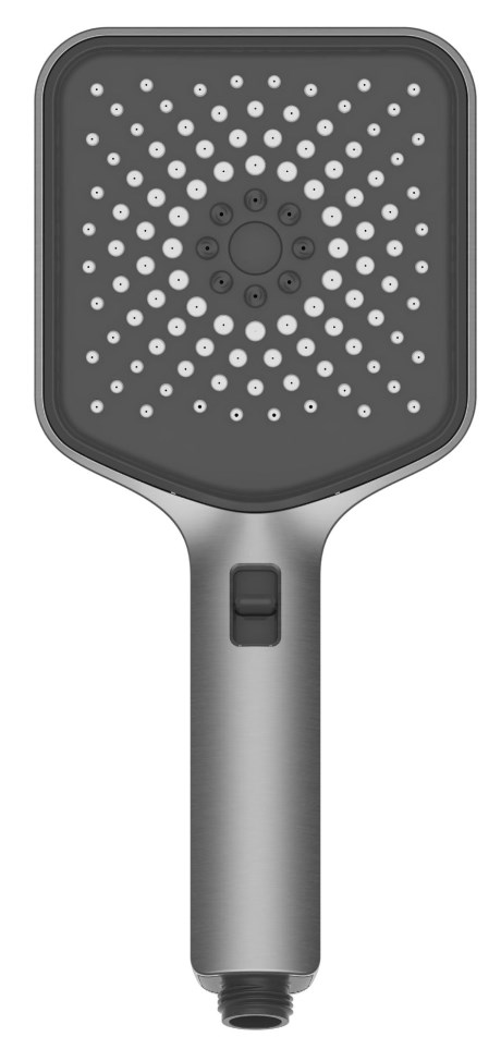 ручной душ со шлангом vincea inspire vshn-3i4hgm вороненая сталь