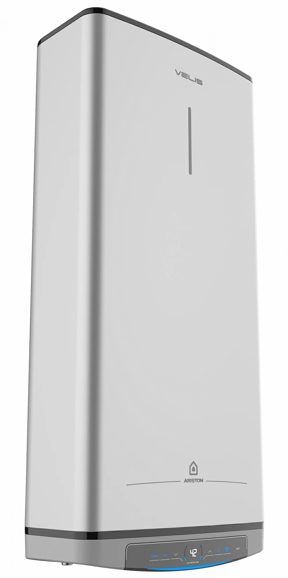 бойлер накопительный ariston velis lux inox pw abse wifi 50 брашированный металл