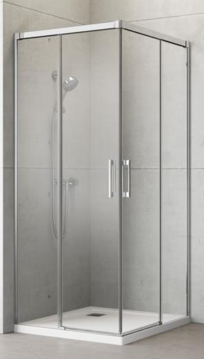 душевой уголок radaway idea kdd 120x120 прозрачное/хром