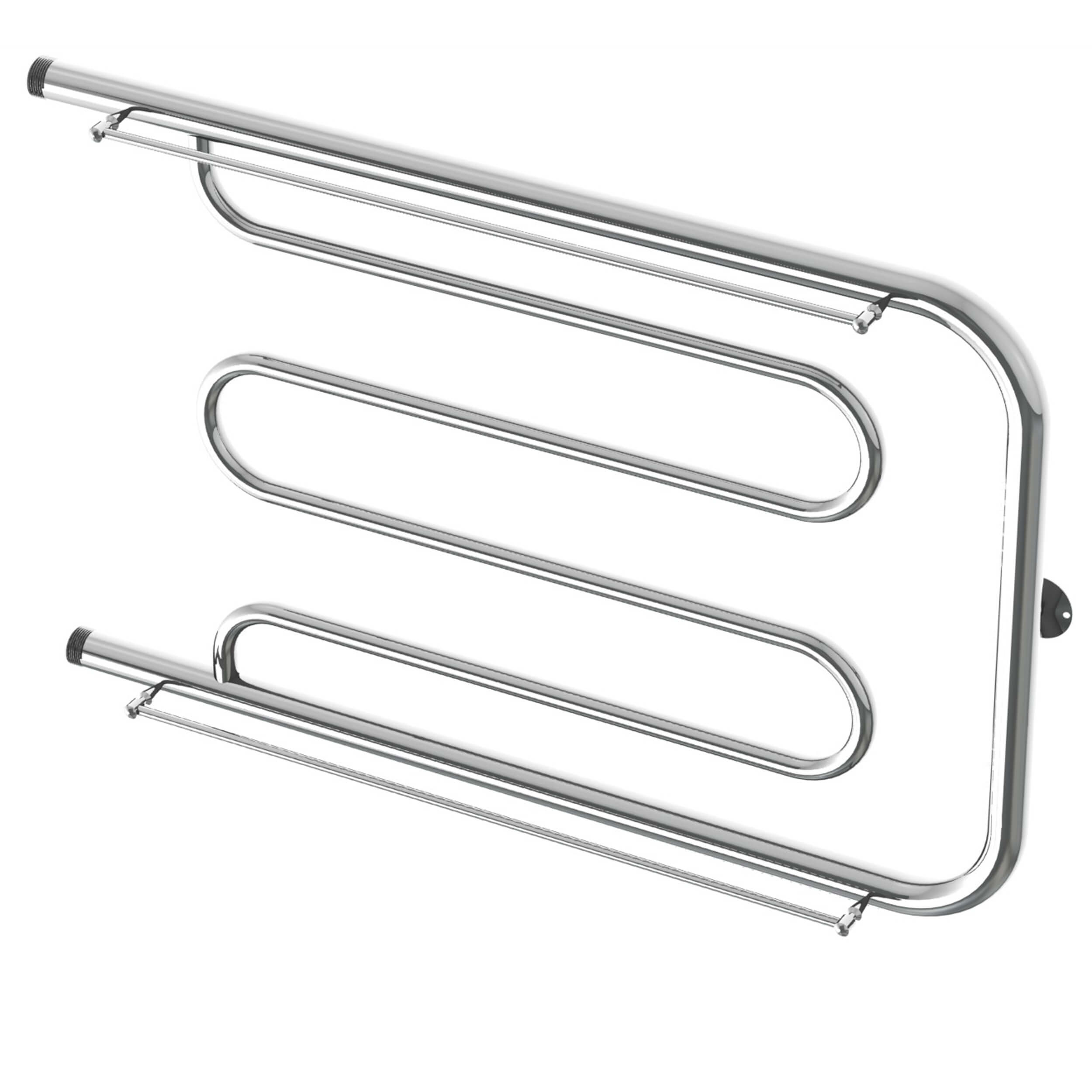 полотенцесушитель водяной gloss&reiter foxtrot plus пм1 50x80 (1").1 хром