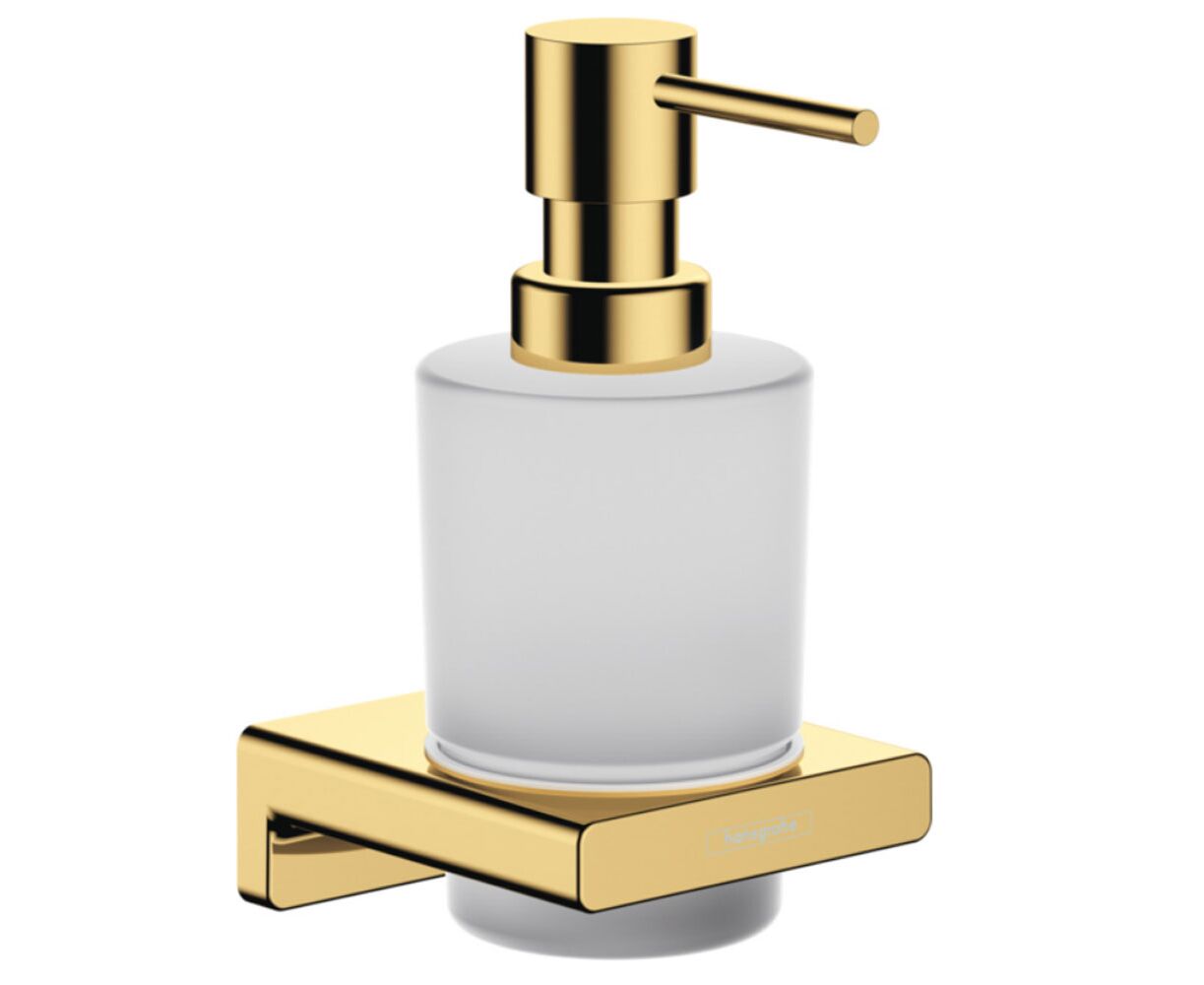 дозатор для жидкого мыла hansgrohe addstoris 41745990 золото