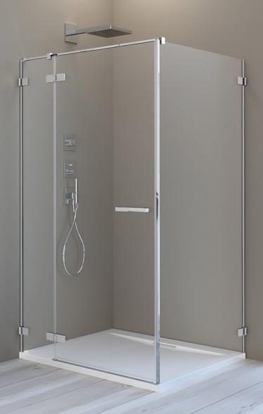душевой уголок radaway arta kdj ii 140x120 прозрачное/хром