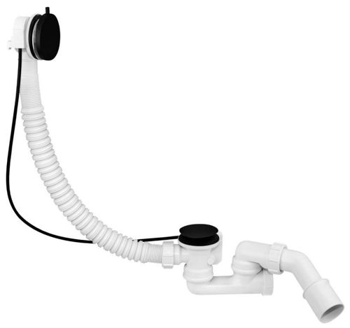 сифон для ванны mcalpine slim mp31ssf-mbbr черный