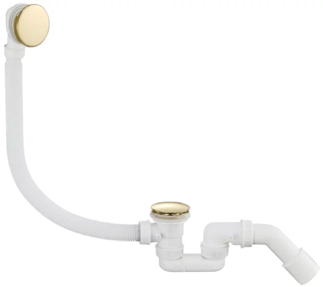 сифон для ванны vivi felice f-1 oro opaco золотой матовый
