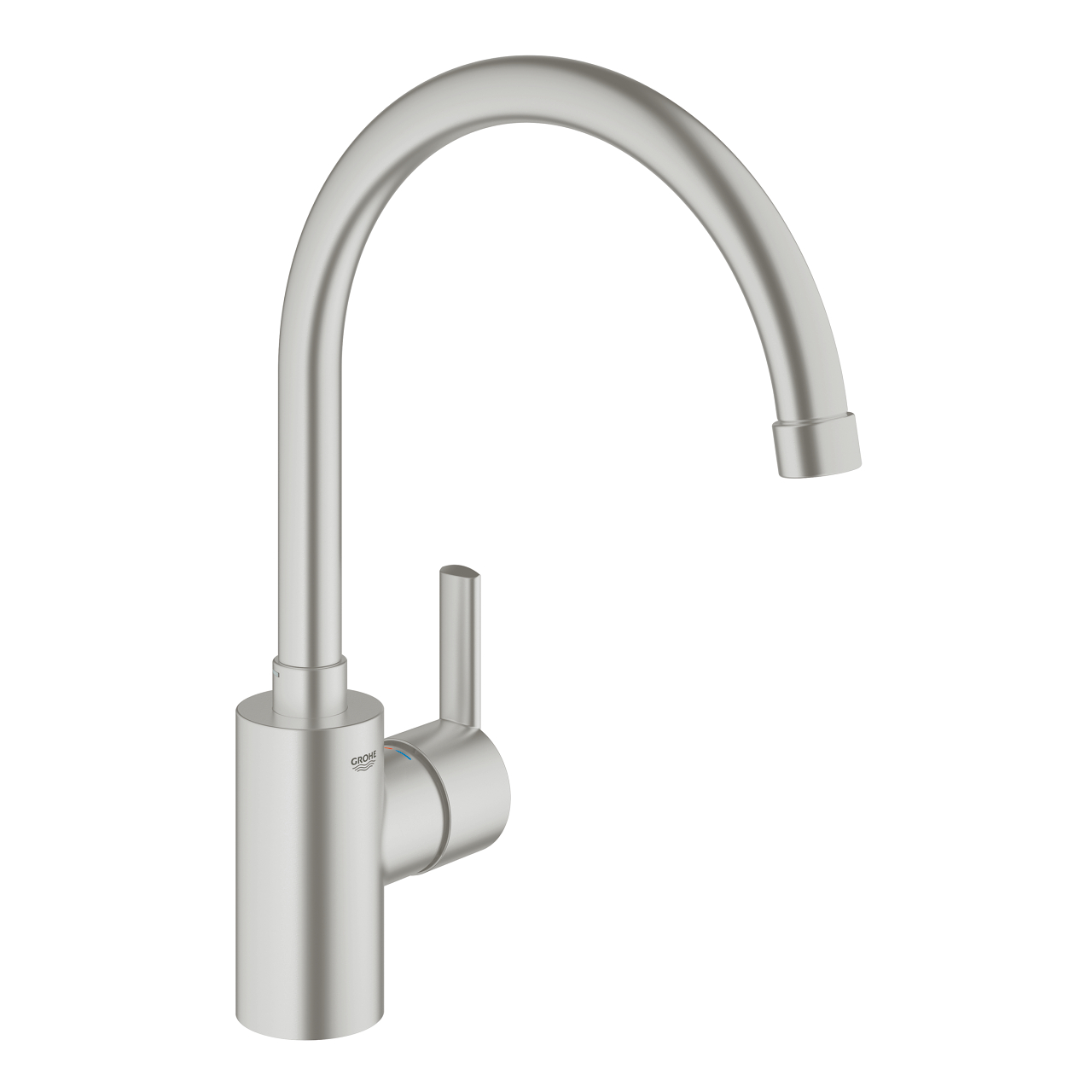 смеситель для кухни grohe feel 32670dc0 сталь