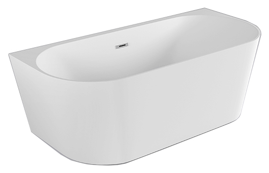 ванна акриловая black&white swan sb116 170x80 белый глянец