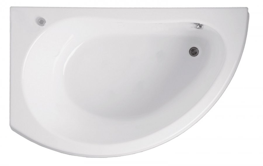 ванна акриловая vagnerplast corona 160x100 (левая)