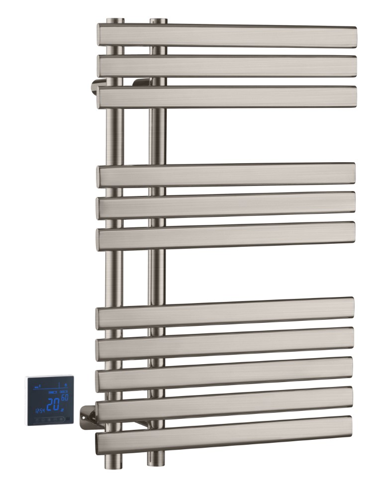 полотенцесушитель электрический boheme venturo 723-nb 11п 500/800 nikel brush