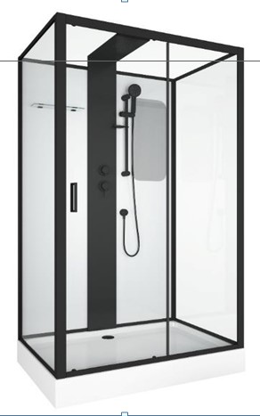 душевая кабина grossman elegans gr252qlr 120x80 без крыши