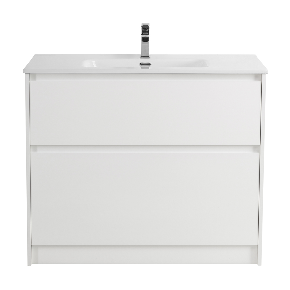 тумба под умывальник belbagno kraft-1000-2c-pia-bo bianco opaco